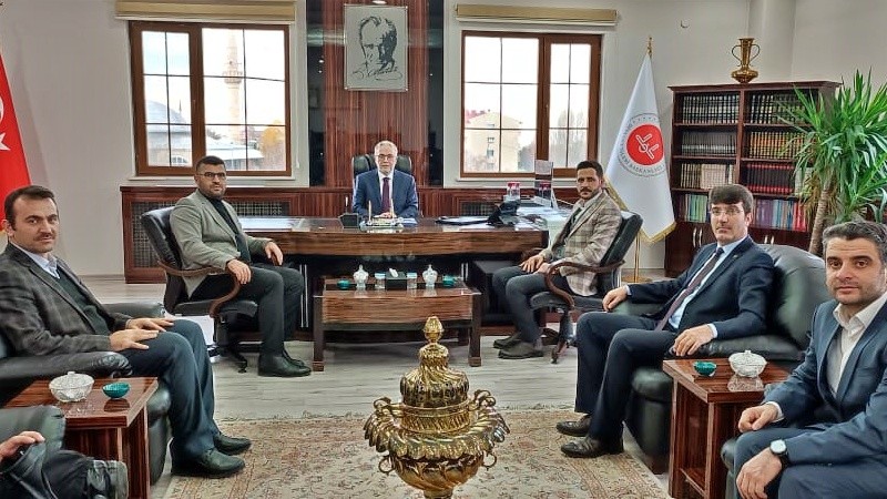 Erzurum İl Müftüsü Rüstem Can’a Hayırlı Olsun Ziyareti