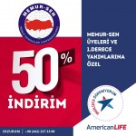 AmericanLife İndirim Anlaşmamız
