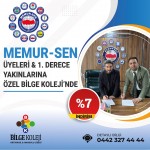 Bilge Koleji İndirim Anlaşmamız