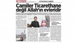 Camiler Ticarethane değil Allah'ın evleridir