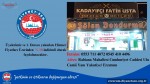Kadıfçı Fatih Usta  İndirim Anlaşmamız